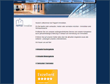 Tablet Screenshot of pappert-immobilien.de